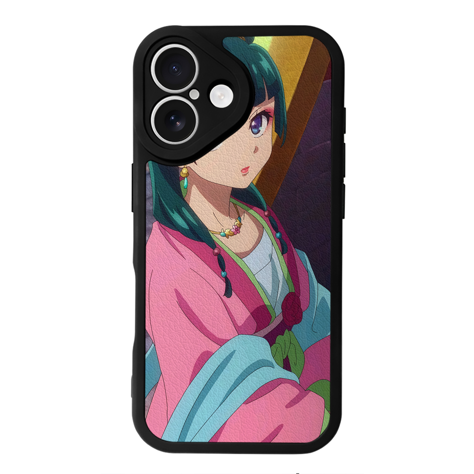 薬屋のひとりごと The Apothecary Diaries 【iPhone 16シリーズ対応】シリコンスマホケース（レザー調） 材質：シリコン